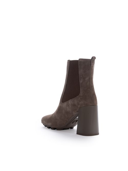 Stivaletto H695 in suede Tortora HOGAN | HXW6950FW30 BYEC407